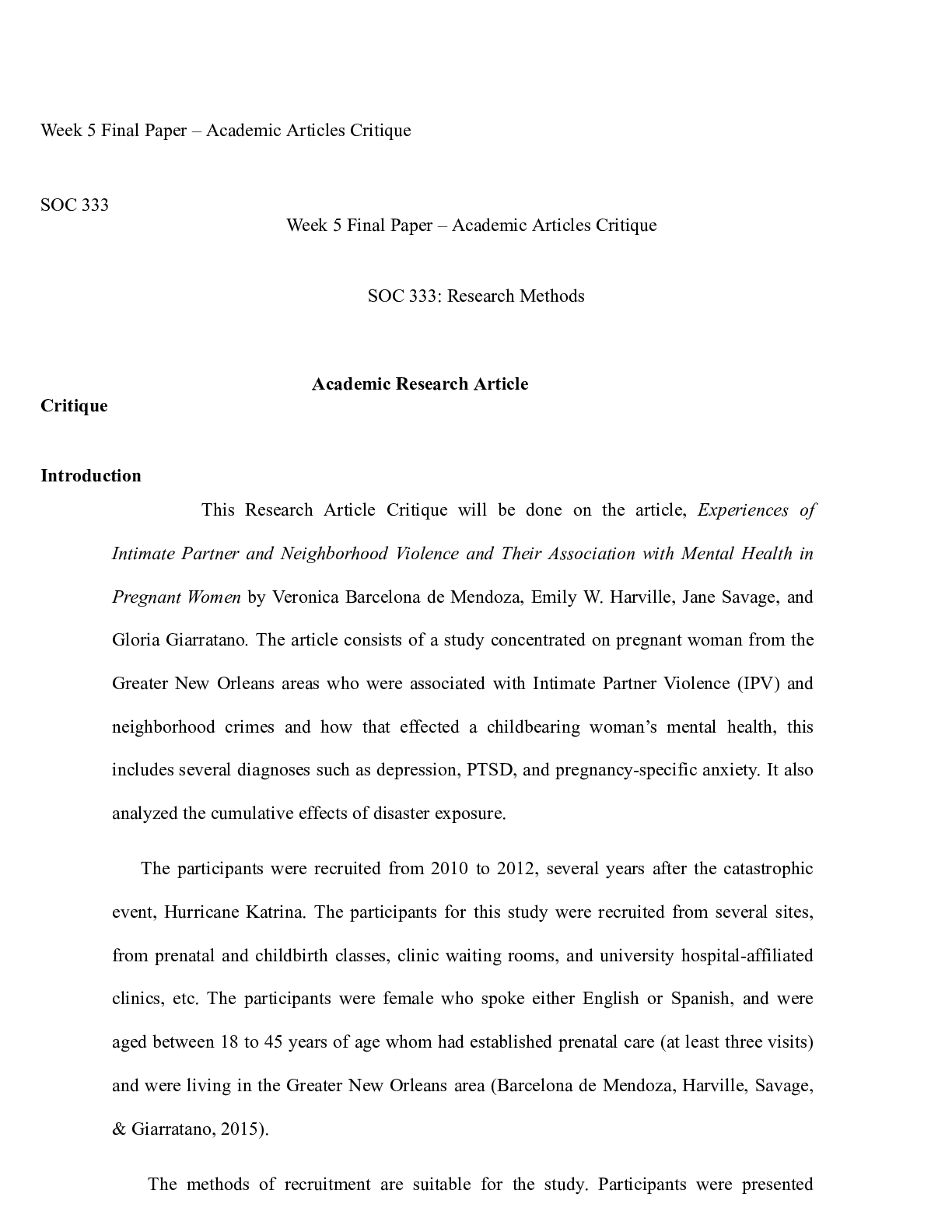 Preview image of SOC333_Week_5_Final_Paper.docx(1) document